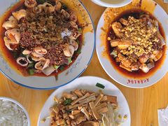 素菜拼盘-温记府廟豆汤饭·始于1955年(海椒店)