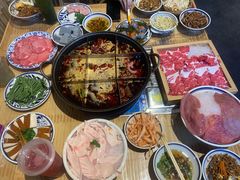 手工现炒牛油锅-袁山山重庆火锅(丈八北路店)