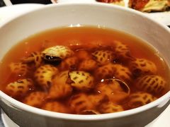 古越陈酿煮花螺-杭州西子湖四季酒店·金沙厅