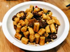 松子牛肉炒年糕-兔爸私家小厨(新北万达店)