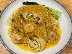 招牌蟹黄金拌面-姚面记·海派家常菜(恒基名人购物中心店)