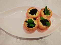 盆栽葡挞-广州建国酒店-盈丰阁粤菜-粤式茶点