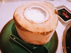 椰青炖雪蛤糕-润园四季椰子鸡火锅(海上世界店)