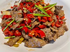 小炒黄牛肉-禾珍珠家常小馆(河南博物院店)