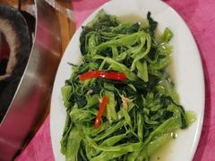 椒丝腐乳炒通菜-侠成水上农庄(工业大道店)