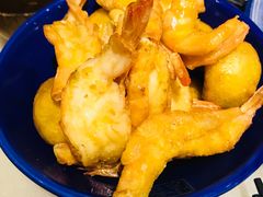 梨球果仁虾-小吊梨汤·北京菜·烤鸭(鸟巢店)