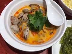麻辣鲜汤蚬子-喜家德虾仁水饺(东海缤纷天地店)