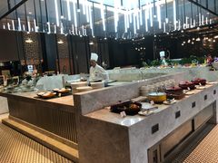 自助取餐区-上海虹桥宾馆味翠餐厅