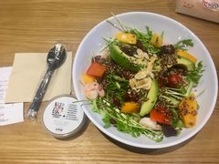 鲜虾牛油果轻体沙拉-SHUBO蔬小盒(三里屯店)