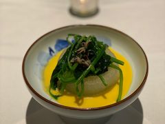 南瓜汁烩野米白玉嫩蔬菜-广舟(千禧店)