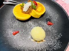 栗子舒芙蕾冰淇淋球-西堤牛排(合肥之心城店)