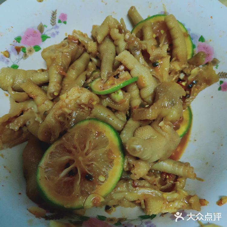 柠檬鸡爪