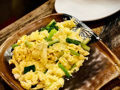香葱炒土鸡蛋-烧肉馆(古北水镇景区店)