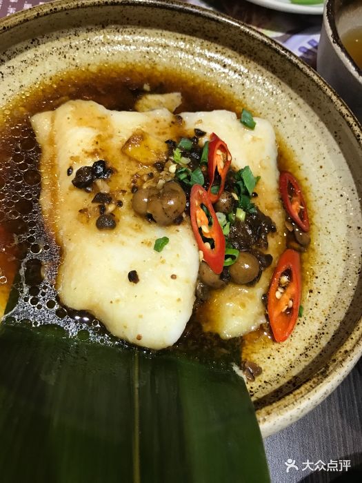 甘树子鼓汁蒸鱼