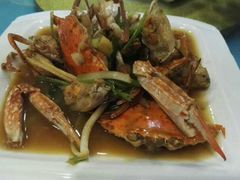 姜葱炒花蟹-巽寮印象美食部落餐厅·海鲜·地方特色菜(惠州体验店)