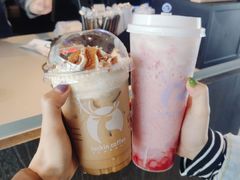 草莓很好喝-瑞幸咖啡(港湾1号店)