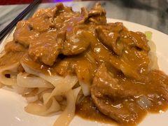 沙爹牛肉炒河粉-陈勤记