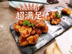 雪花糖醋里脊-绿茶餐厅(崇文门新世界店)