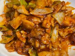 辣炒五花肉-真利味·脊骨火锅·正宗韩国料理(韩乐坊店)