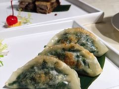 香煎韭菜锅贴饺-娱筷海鲜酒家(广州南沙店)