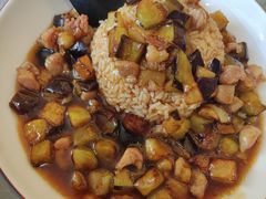 茄丁肉盖饭-包不同川湘家常菜(木樨园店)