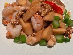 杏鲍菇炒虾仁-新兴·金羊座·粤菜点心(乐峰店)