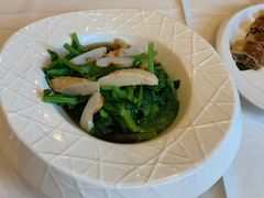 捞汁鲜虾豌豆尖-功德林素菜饭庄(前门店)