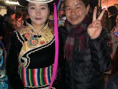 -摩梭传统篝火晚会