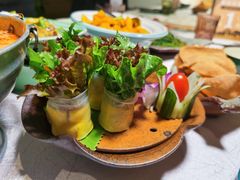猪颈肉香芒米纸卷-暹罗湾东南亚餐厅