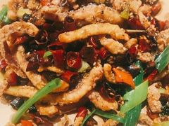 干煸鱿鱼须-渔民船说·北塘海鲜·天津菜·海肠捞饭(北塘古镇店)