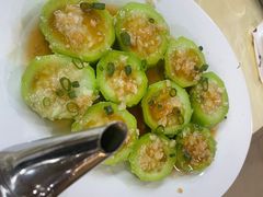 蒜蓉蒸丝瓜-老字号蛇口德记烧腊饭店·海鲜加工