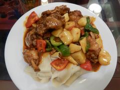 新疆大盘鸡拌面-Omni Noodle Scarborough 东方宫兰州牛肉拉面