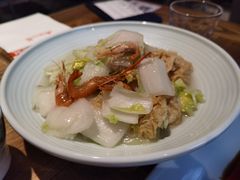邬山腐皮杭白菜-老头儿油爆虾(胜利河美食街店)