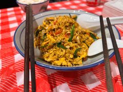 香醋炒土鸡蛋-荆九爷爆炒桥头三嫩(夫子庙店)