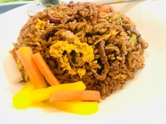 黑胡椒牛肉炒饭-鹿港小镇(霄云店)