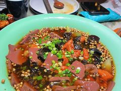 麻香鸭血肥肠-绿茶餐厅(昌平悦荟店)