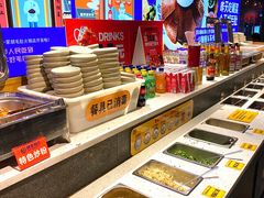 自助调料区-超级鲜•胡毛肚火锅(扬帆店)