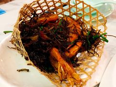 古法油爆虾-锦園(伊势丹美食城店)