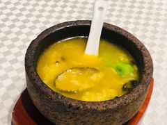 石锅脆米煮鲍鱼-望乡楼上海菜(日月光店)