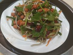 凉拌豆腐丝花生米-晓林火锅(安定门店)