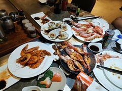 蒜蓉粉丝蒸扇贝-雅玛花式铁板烧(国宏宾馆店)