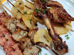 -龚海宝· 烧烤· 羊肉原切挂糊更好吃(庄市店)