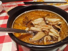 蘑菇汤莜面鱼鱼-西贝(大华虎城店)