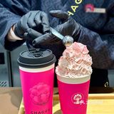 霸王茶姬小粉杯🌸pyq最新时尚单品！！！