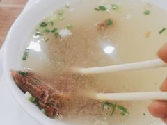 牛肉汤-草桥清真牛肉锅贴扁食店