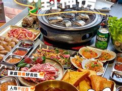 -围炉肉舍•炭烤活鳗•丹东海鲜烤肉(步行街店)
