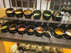 自助调料区-贰重天冰煮羊自助火锅(东坝店)