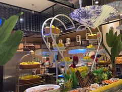 -广州万富希尔顿酒店·感趣自助餐厅·金秋蟹宴生蚝海鲜刺身烧烤