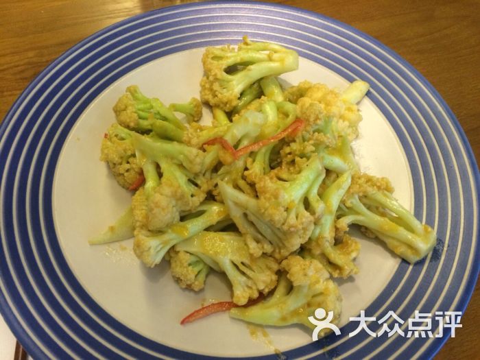 加禧港式茶餐厅(解放碑旗舰店)咸蛋黄焗有机花菜图片 - 第2886张