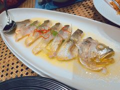 鸡汁舟山大黄鱼-杭州西湖柳莺里酒店·闻莺厅